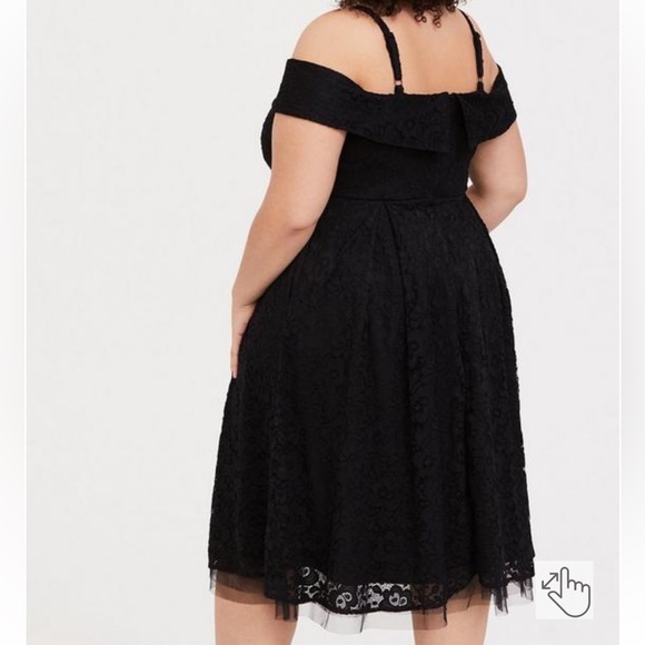 Torrid Lace Skater Dress - Picture 2 of 9